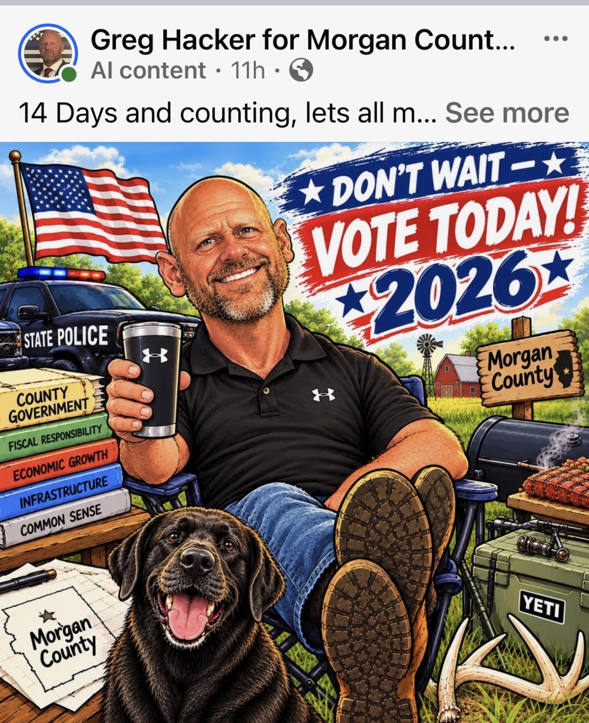 Greg Hacker for Morgan County, as submitted